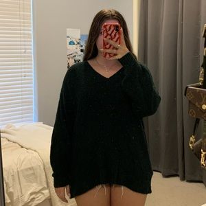 American Eagle Green Sweater